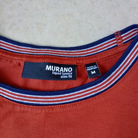 [Murano] Men's M Two Tone Shirt - Picture 2 of 3